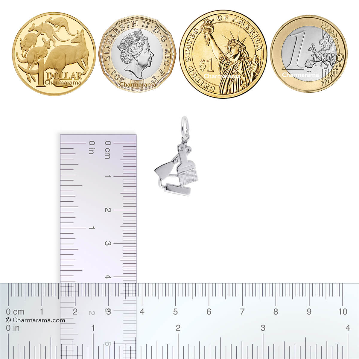 painting and decorating tools charm