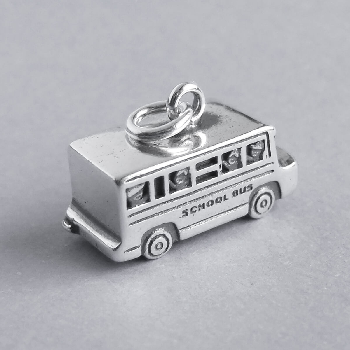 school bus charm