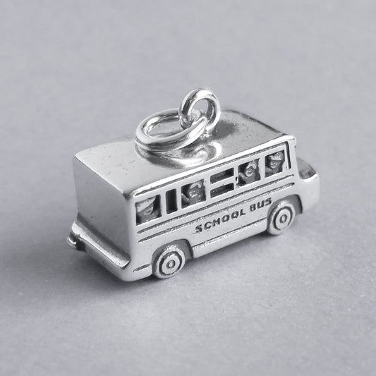 school bus charm