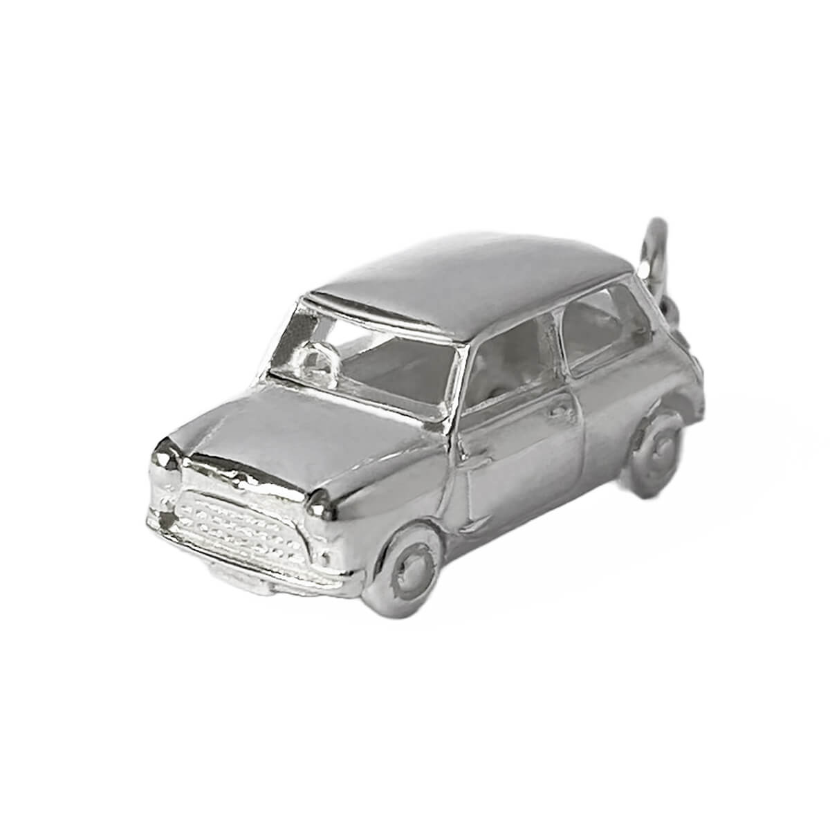 mini car charm — moving wheels