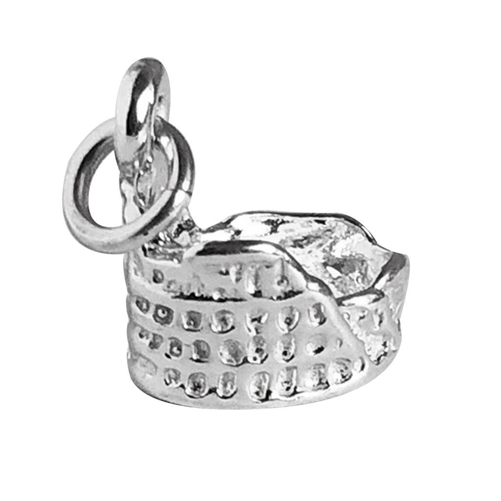 Roman Colosseum Sterling Silver or Gold Charm