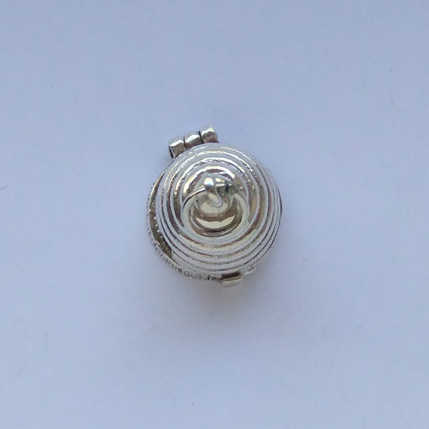 Vintage silver beehive charm