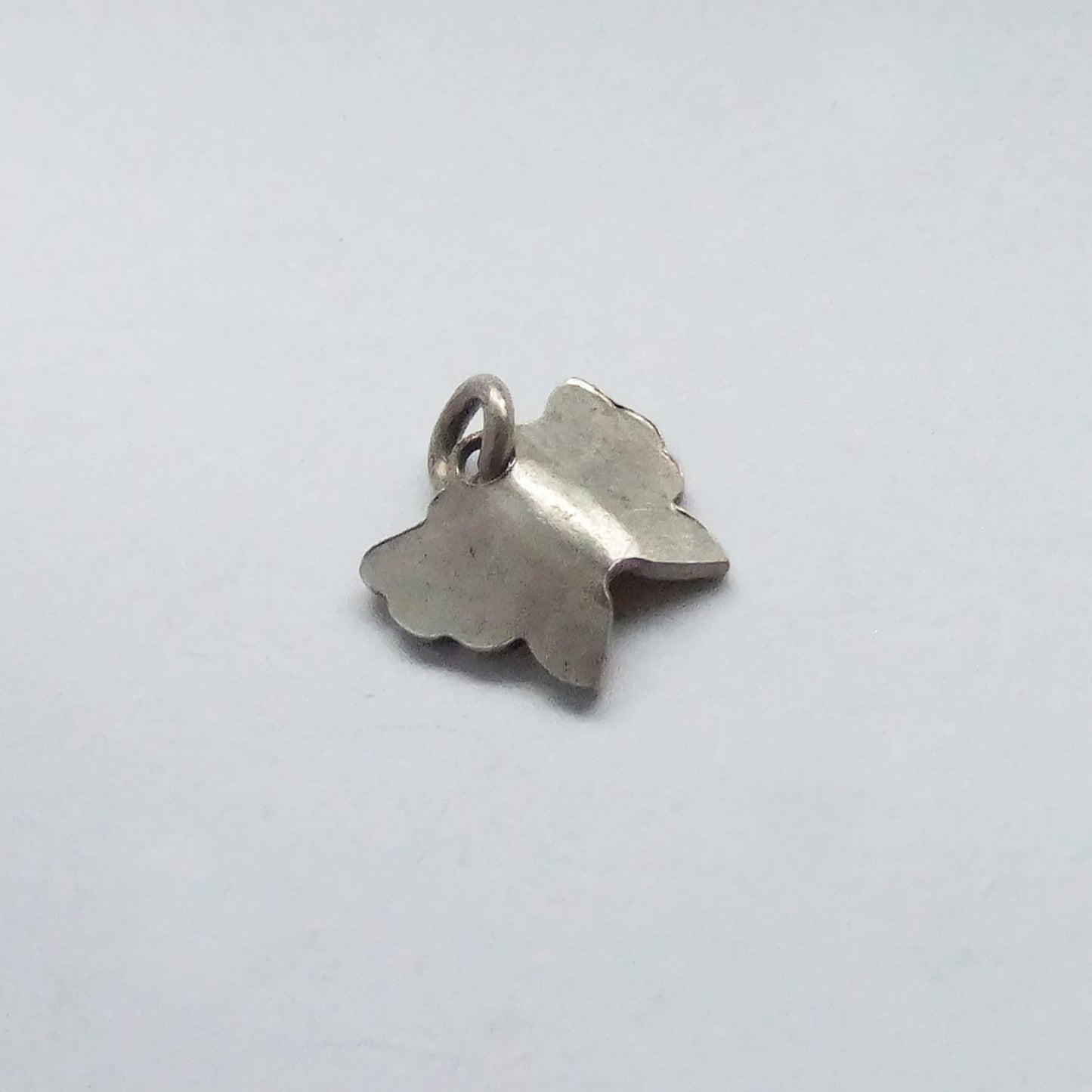 Yellow Butterfly Charm by Meka Denmark Sterling Silver Enamel