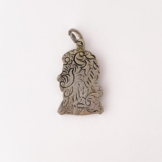 Vintage Mozart Salzburg charm 800 silver Austrian pendant from Charmarama