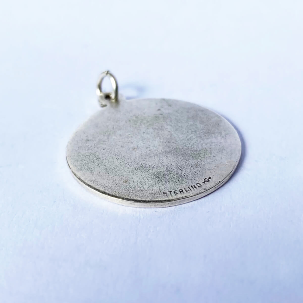 Sterling silver vintage music record charm from Charmarama