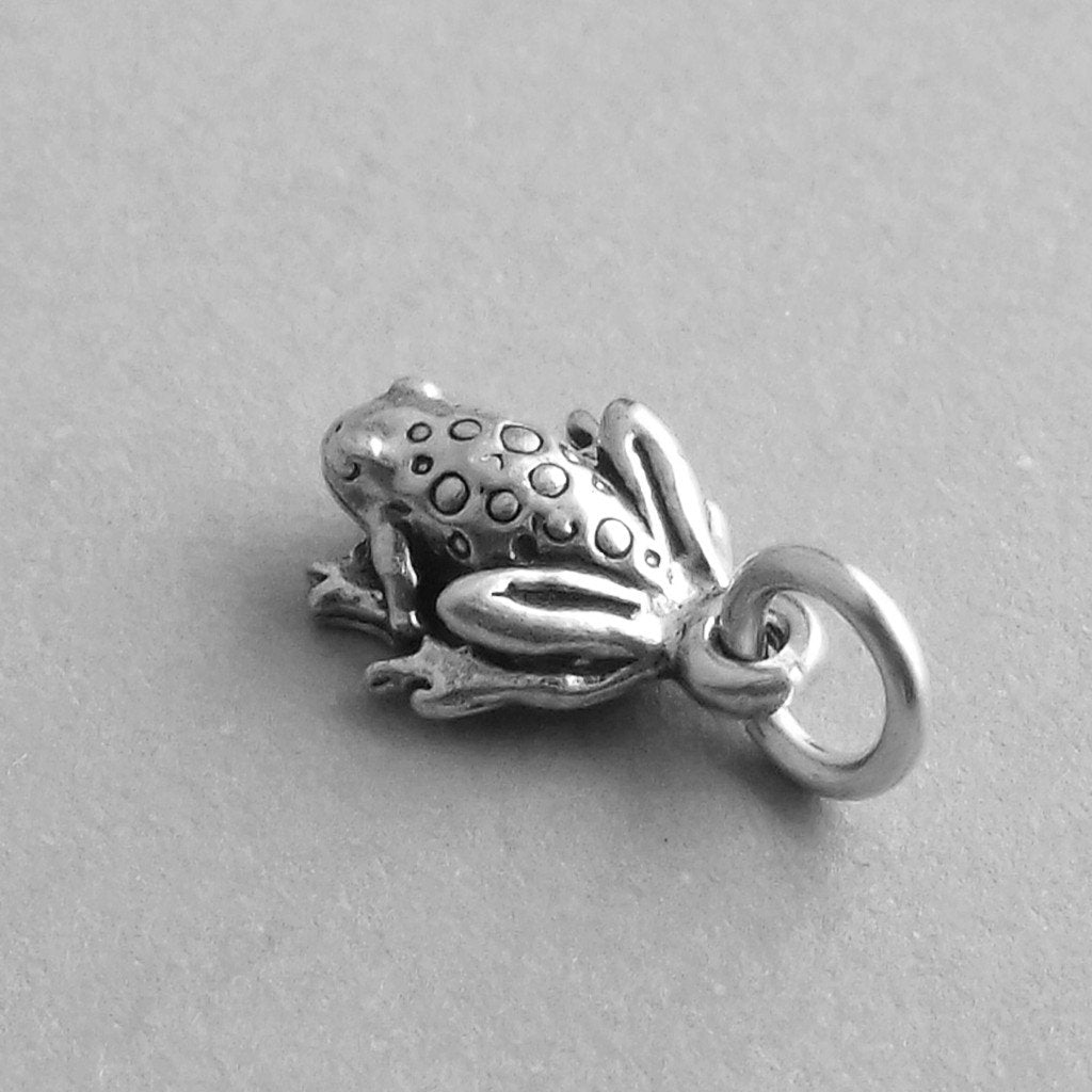 Sterling Silver Frog Charm