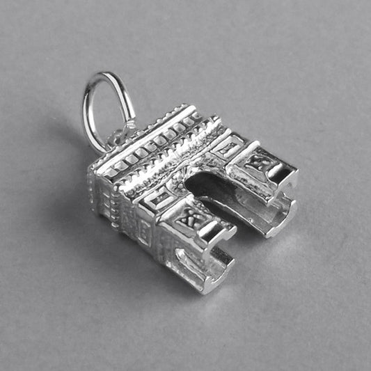 Sterling silver Arc de Triomphe charm France memento