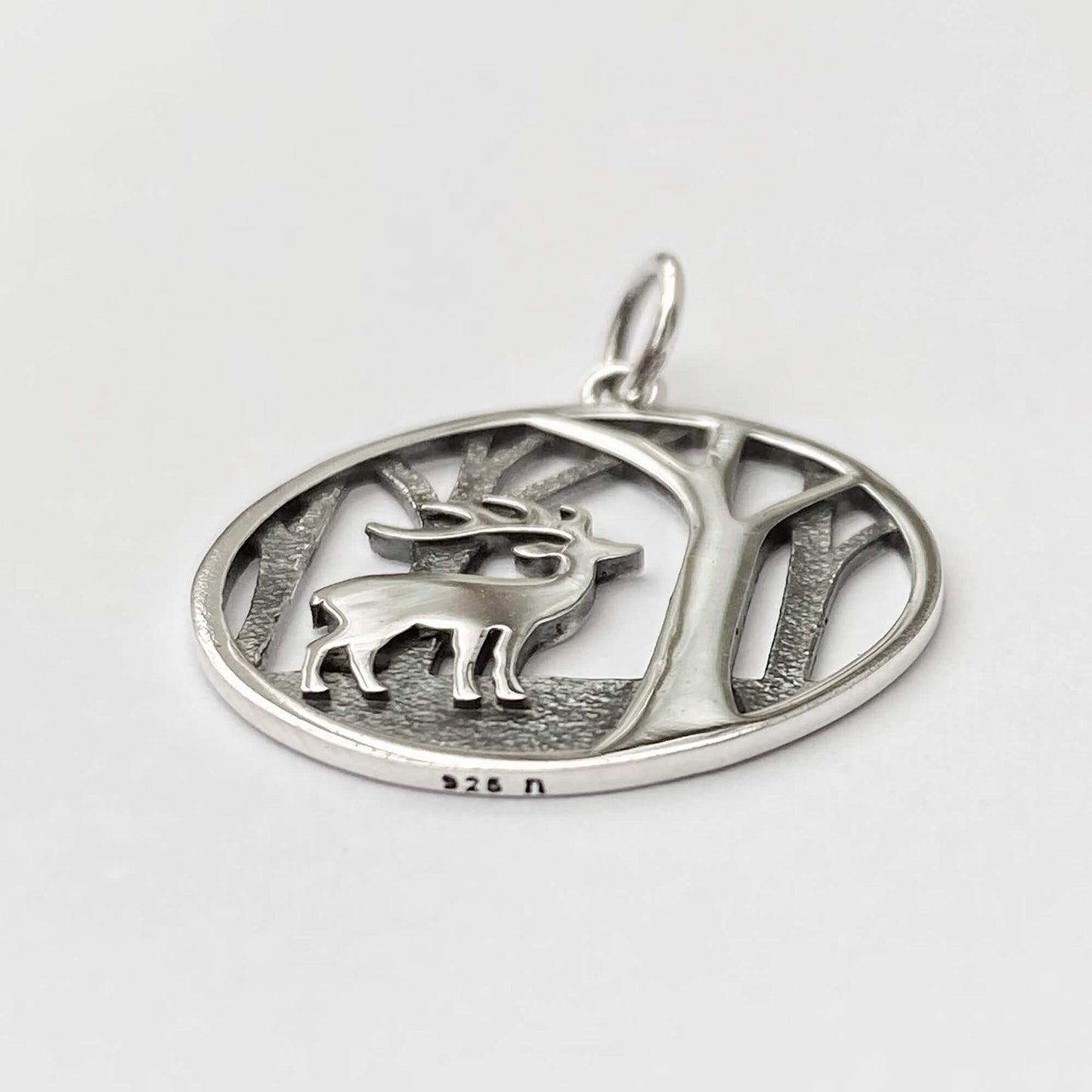 Deer in the Woods Charm