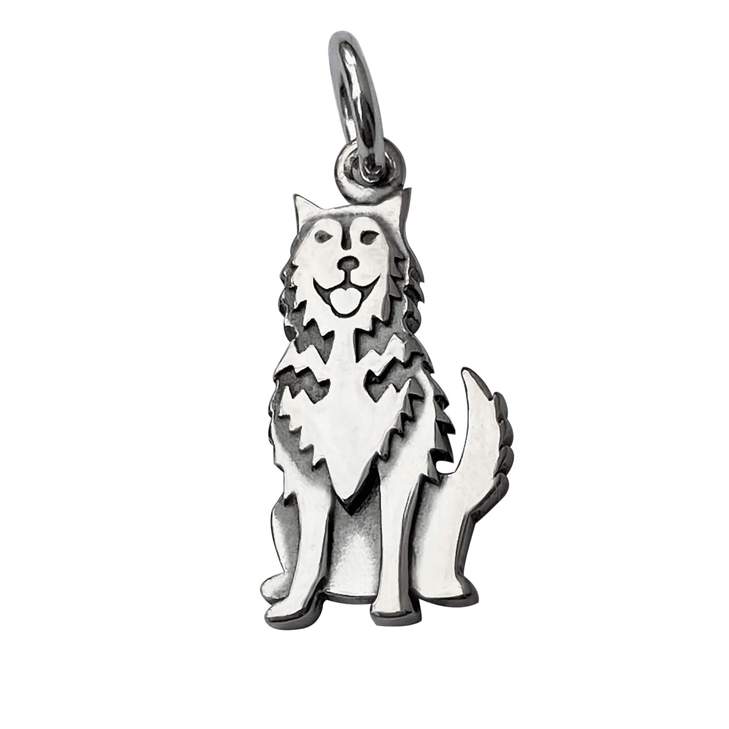 husky dog charm