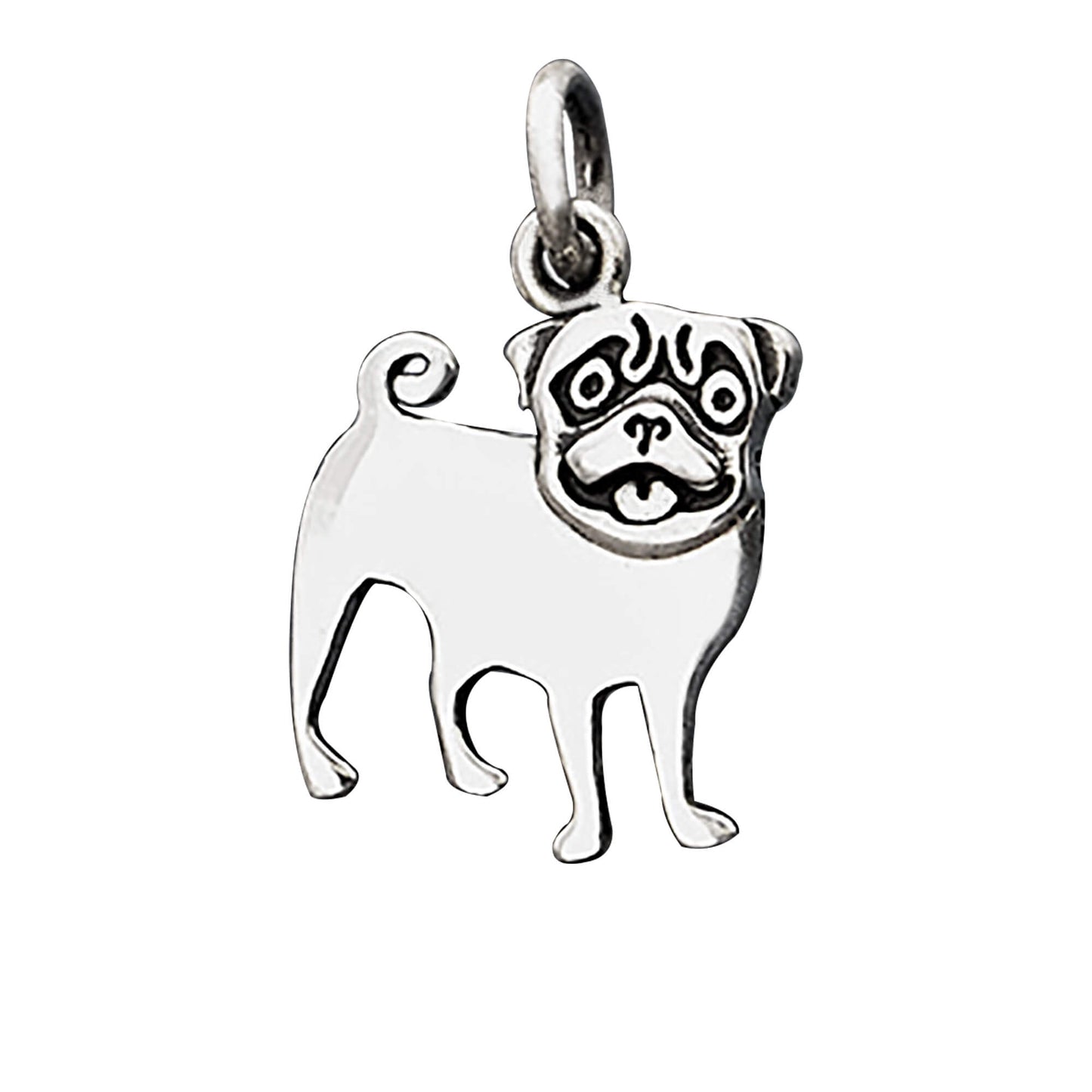 pug dog charm