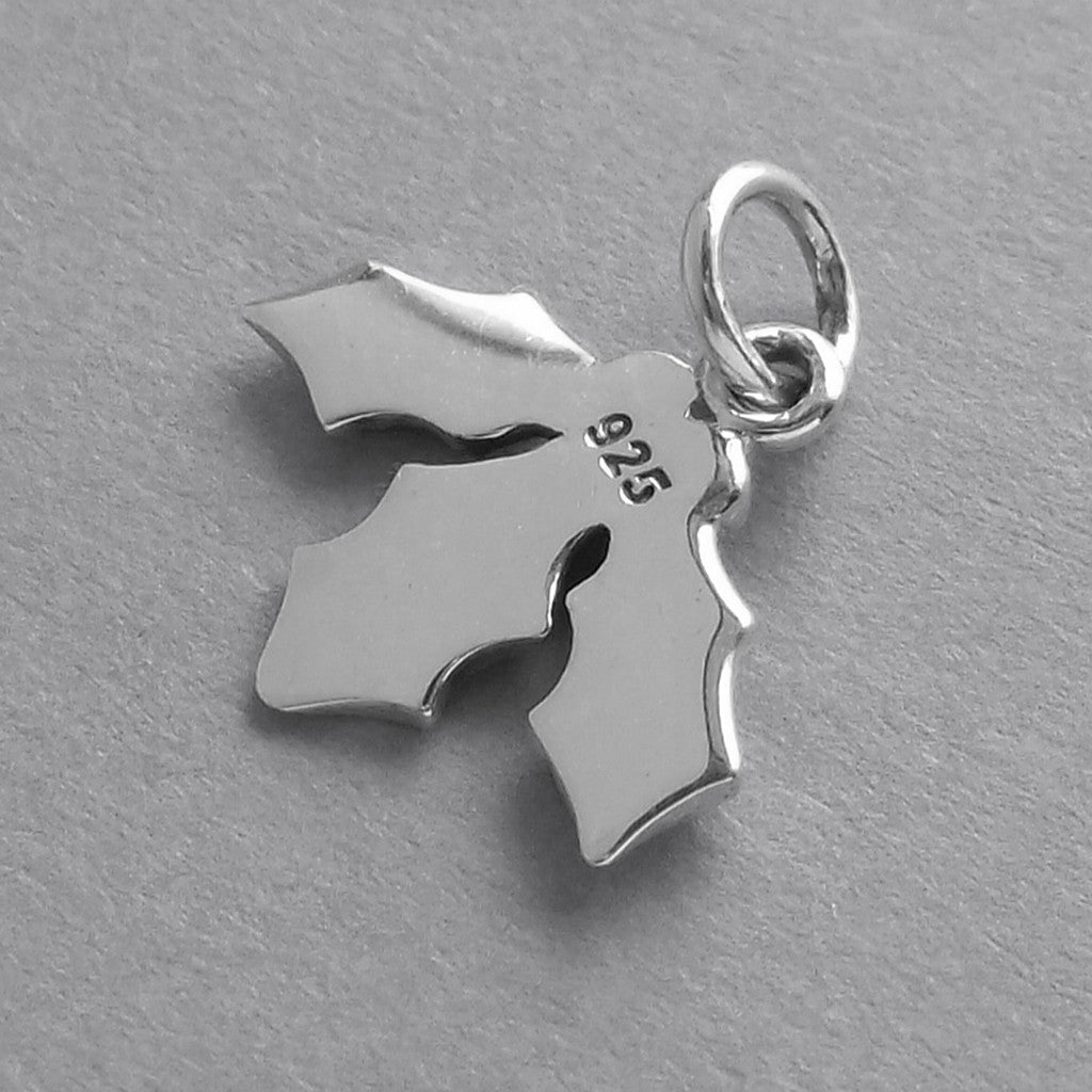 holly sprig charm