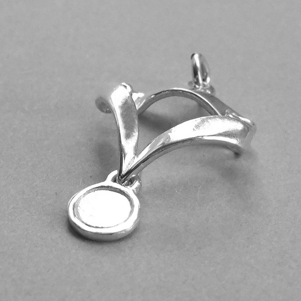 medal and ribbon charm