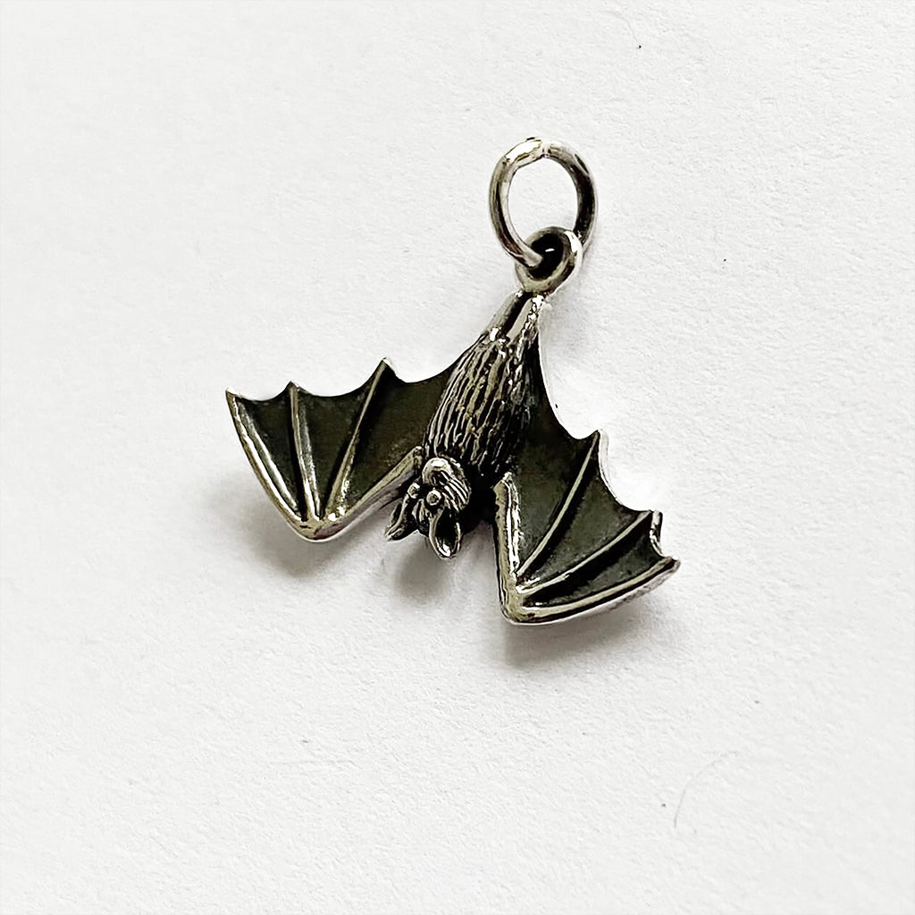 bat charm with open wings