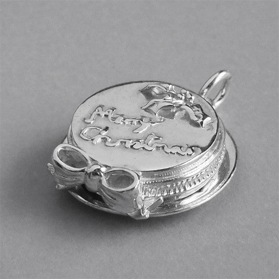 christmas cake charm — made to order