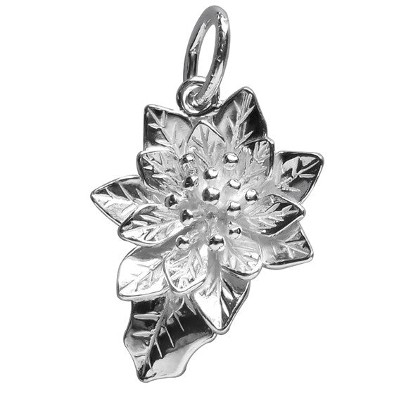 poinsettia charm