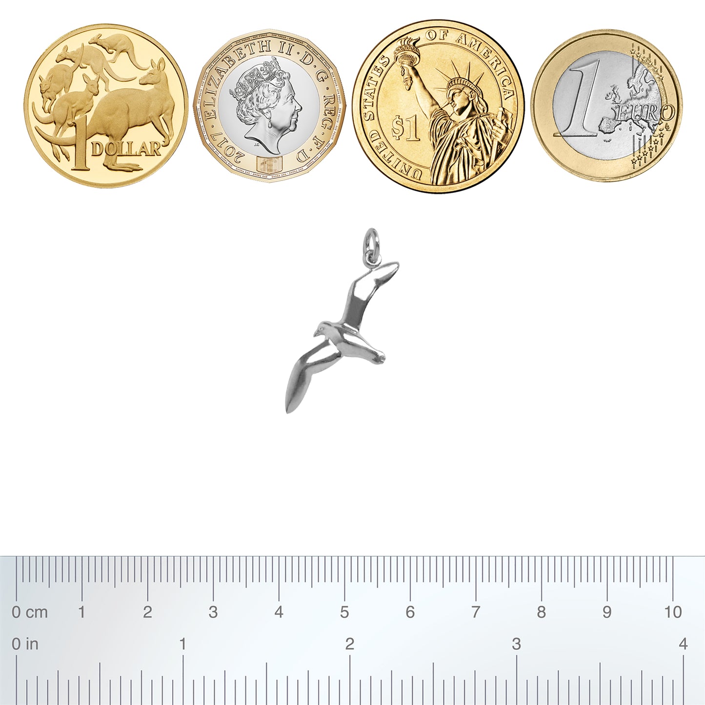 albatross flying charm size guide