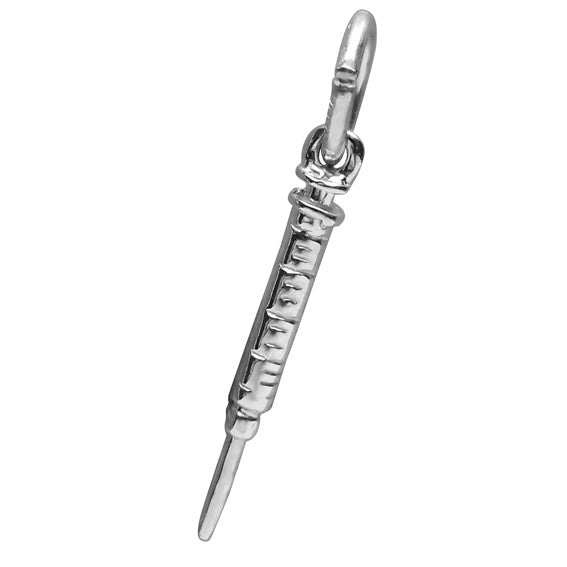Hypodermic Needle Charm