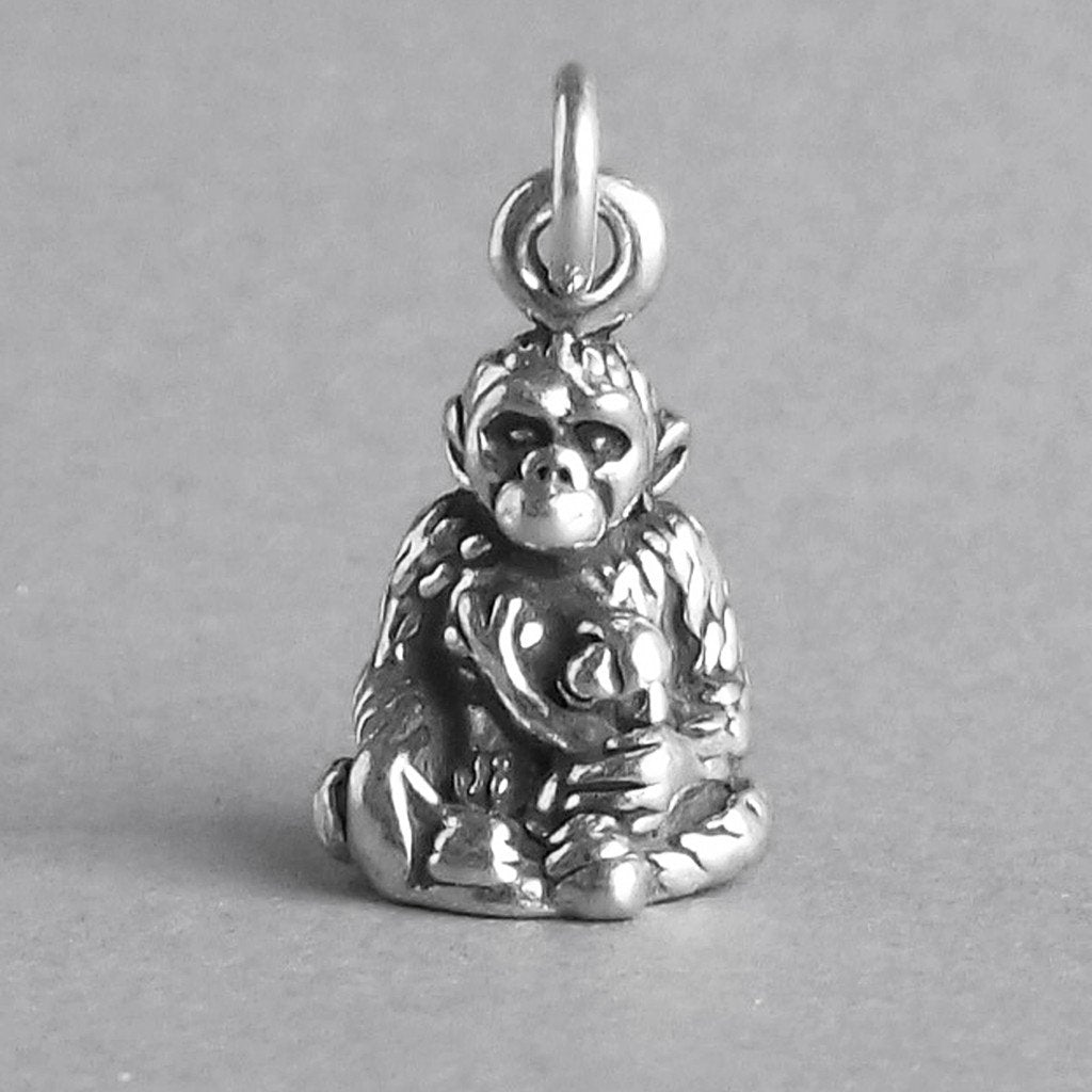 gorilla and baby charm