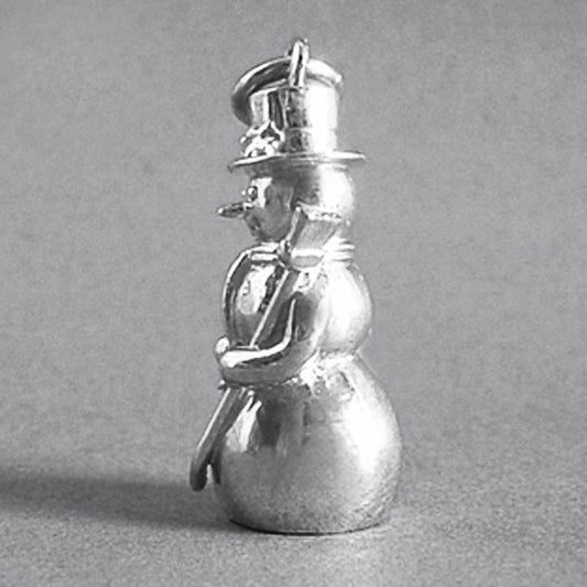 snowman charm — made to order