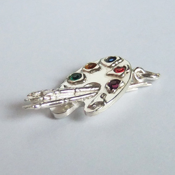 paint palette charm