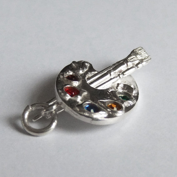 paint palette charm