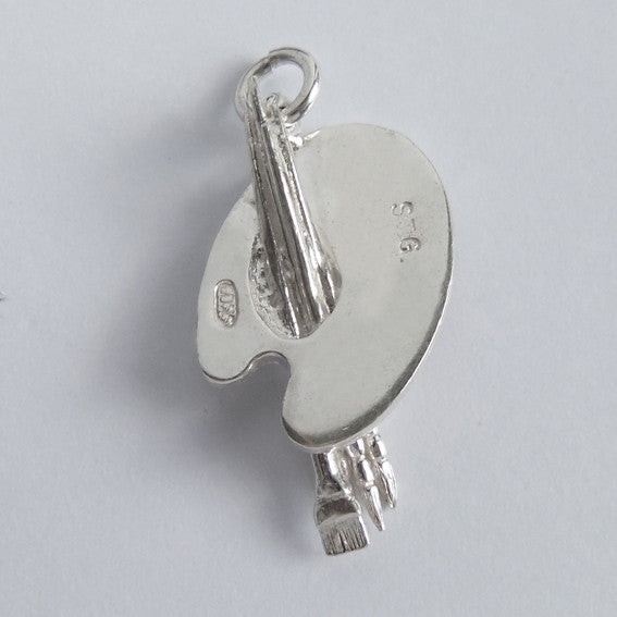 paint palette charm