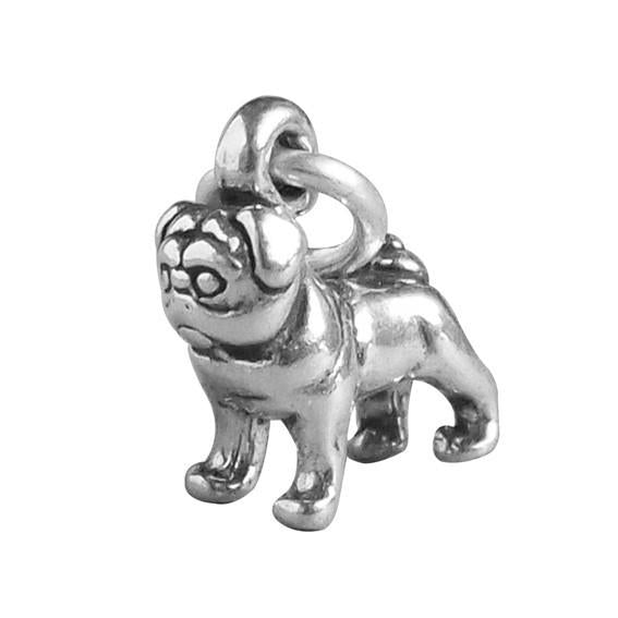 pug dog charm | small