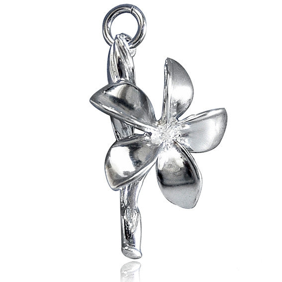 frangipani charm — made to order