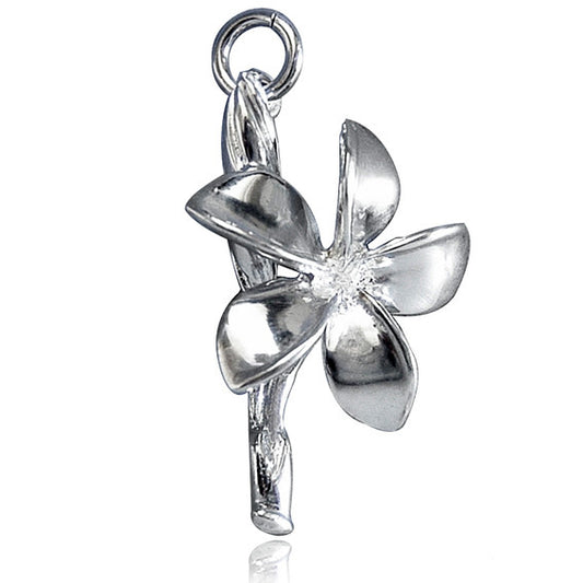 frangipani charm — made to order