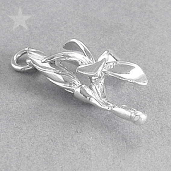 frangipani charm — made to order
