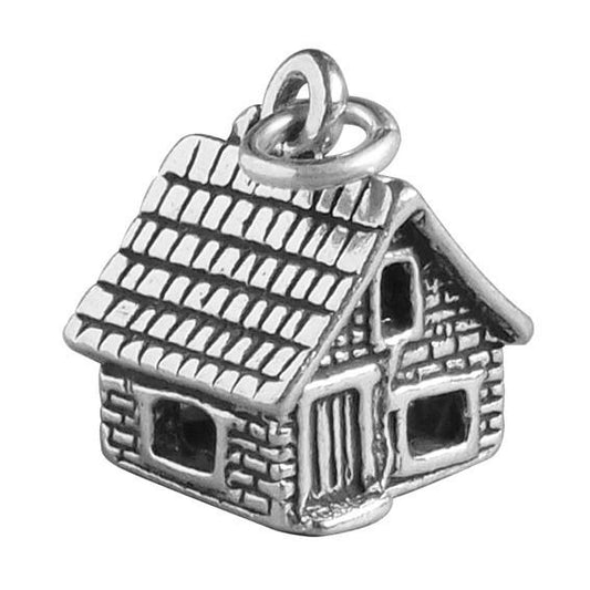Sterling Silver House Charm | Charmarama