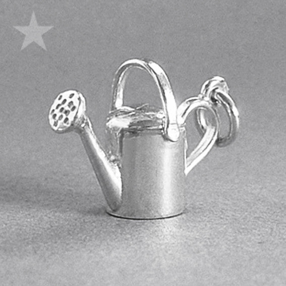 watering can charm — made to order