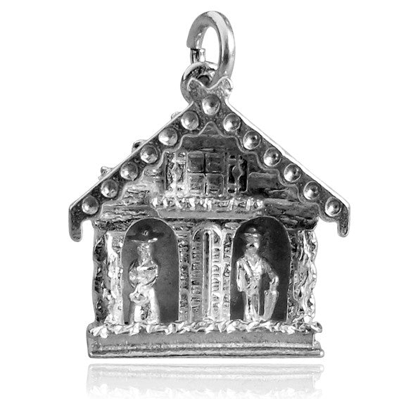 weather house charm — made to order