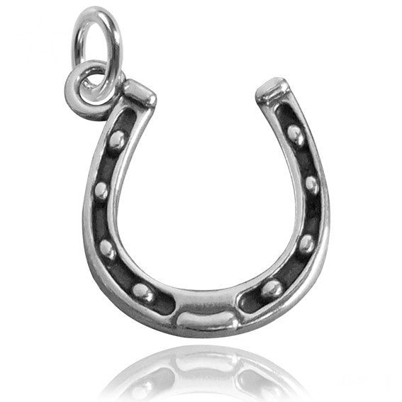 Sterling Silver Horseshoe Charm