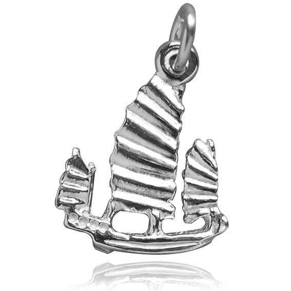 junk boat charm