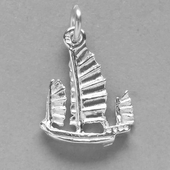 junk boat charm