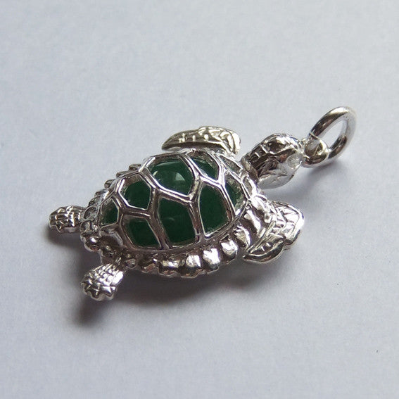 Aventurine Turtle Charm