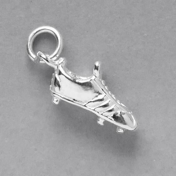 Football Boot Charm Sterling Silver | Charmarama