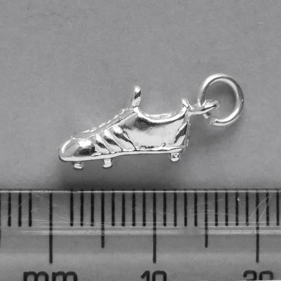 Football Boot Charm Sterling Silver | Charmarama