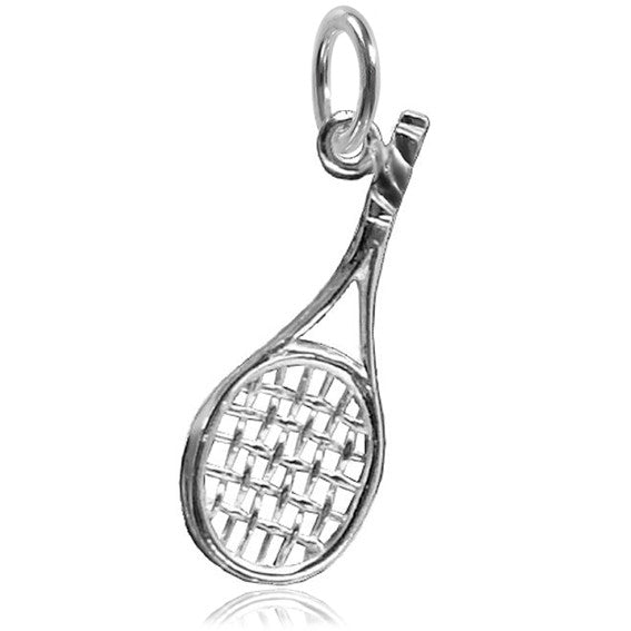 tennis racquet charm