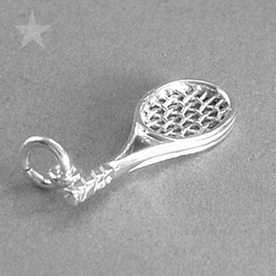 tennis racquet charm
