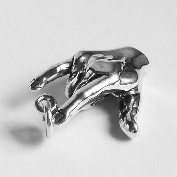 i love you hand sign charm