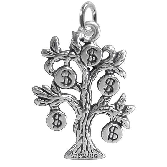 money tree pendant Money Tree Charm | Abundance
