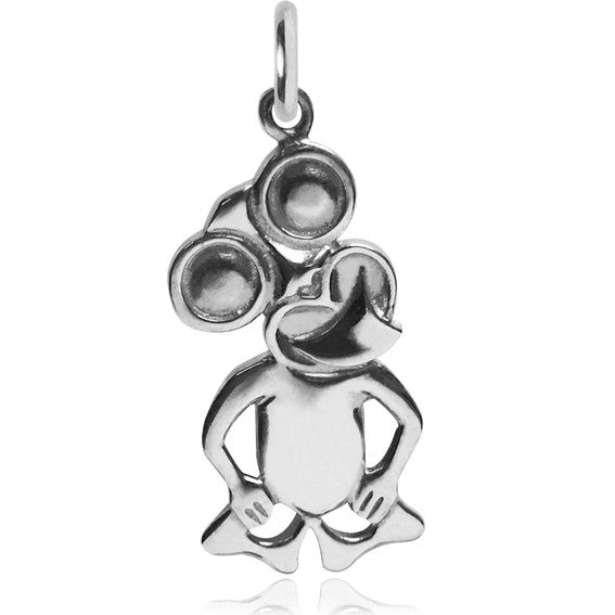 New Zealand Tiki Charm in Sterling Silver or Gold