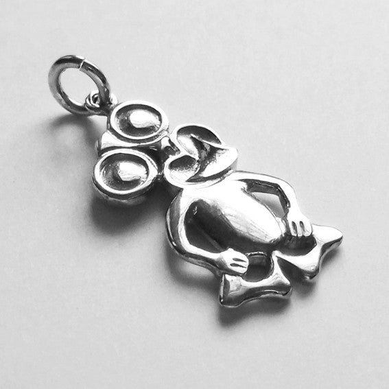 New Zealand Tiki Pendant in Sterling Silver or Gold