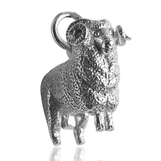 zodiac aries the ram charm