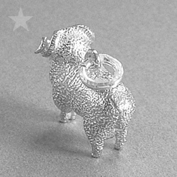 zodiac aries the ram charm