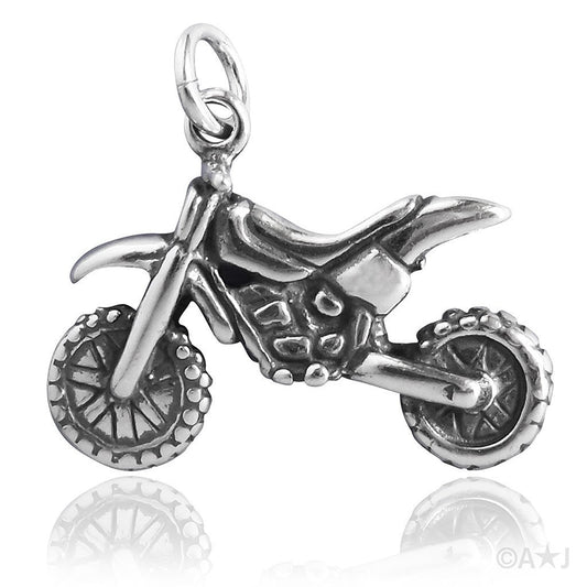 motocross bike charm