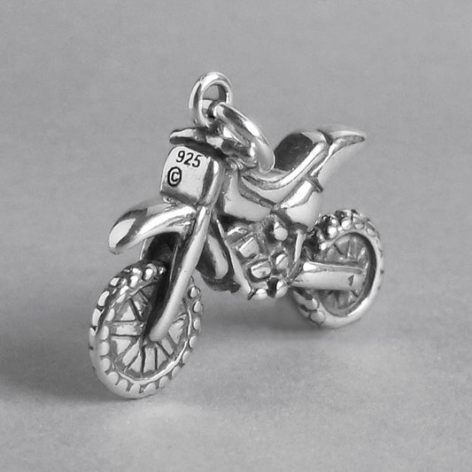 motocross bike charm