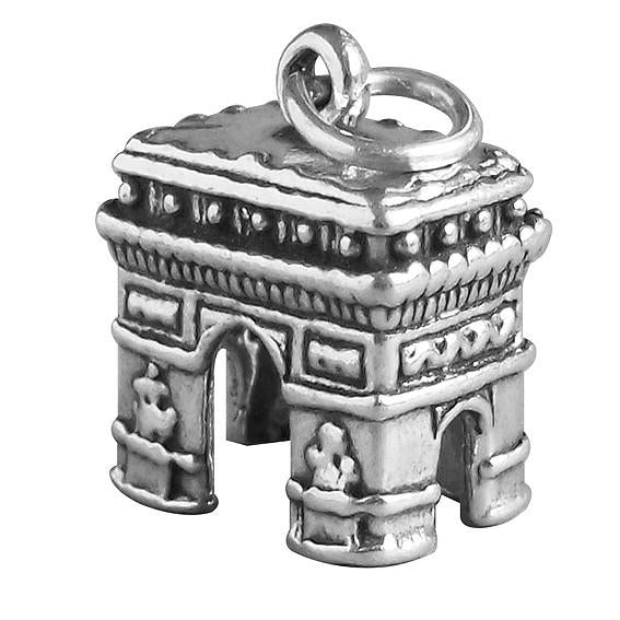 Sterling Silver Arc de Triomphe Charm